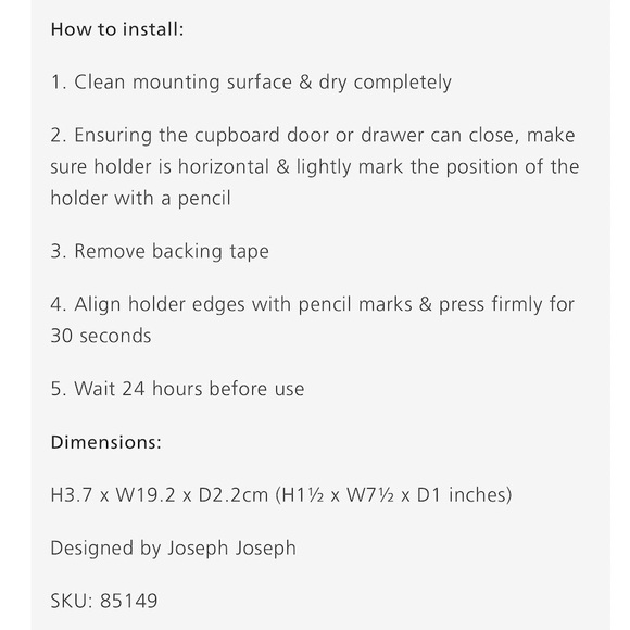 JOSEPH JOSEPH Set of 4 Pan Lid Holders - Picture 11 of 13